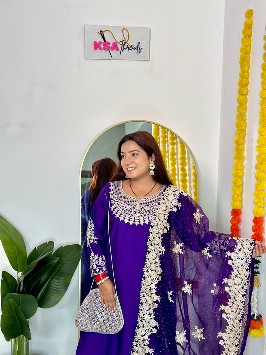 Festive Pant Suit w/ Dupatta